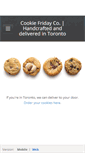 Mobile Screenshot of cookiefridayco.com